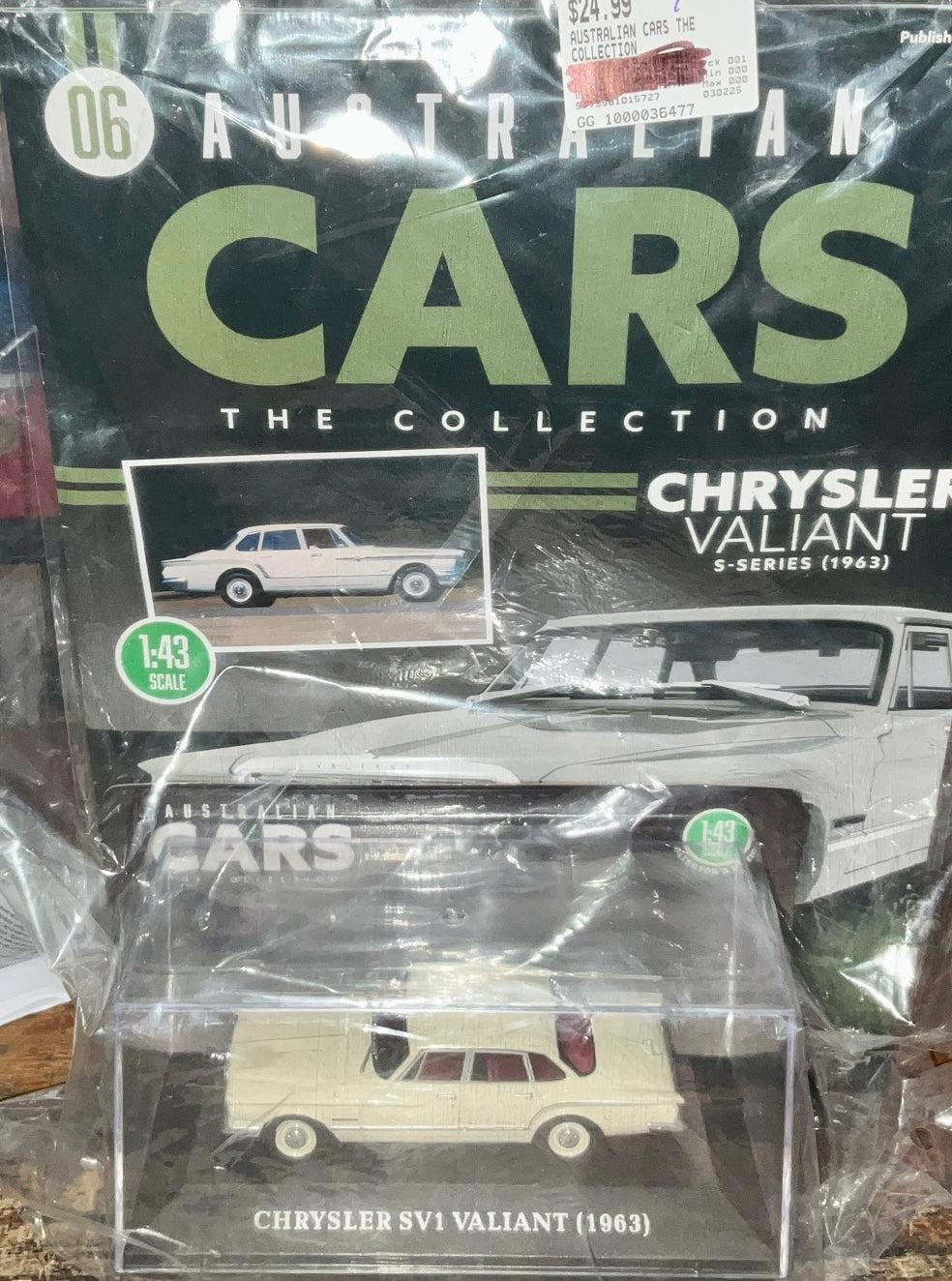 NO 6 AUSTRALIAN CARS THE COLLECTION CHRYSLER SV1 VALIANT (1963)