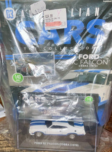 NO 3 AUSTRALIAN CARS THE COLLECTION FORD XC FALCON COBRA (1978)