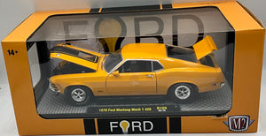 1:24 ORANGE 1970 MARCH 1 428 FORD MUSTANG