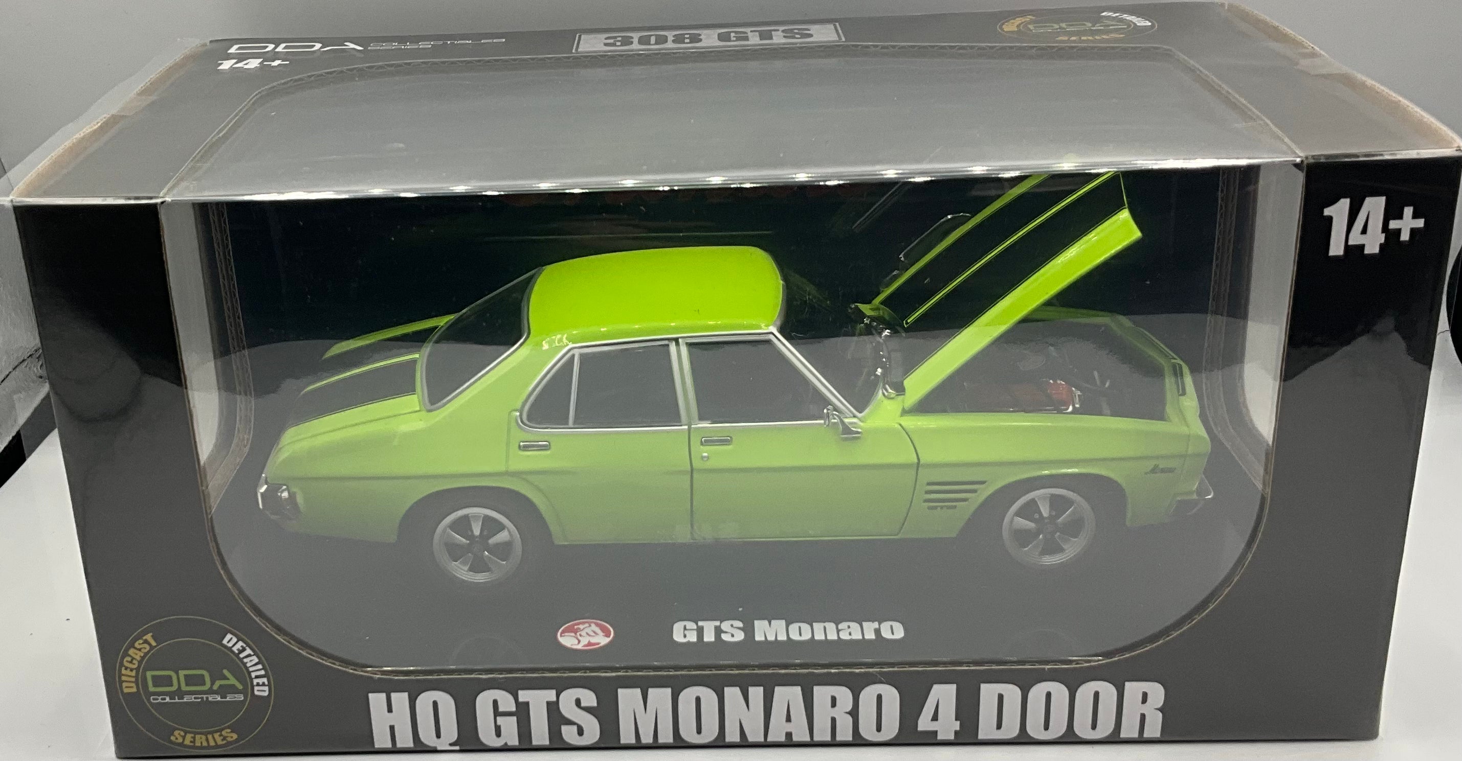 1:24 LIME GREEN HQ MONARO GTS A DOOR