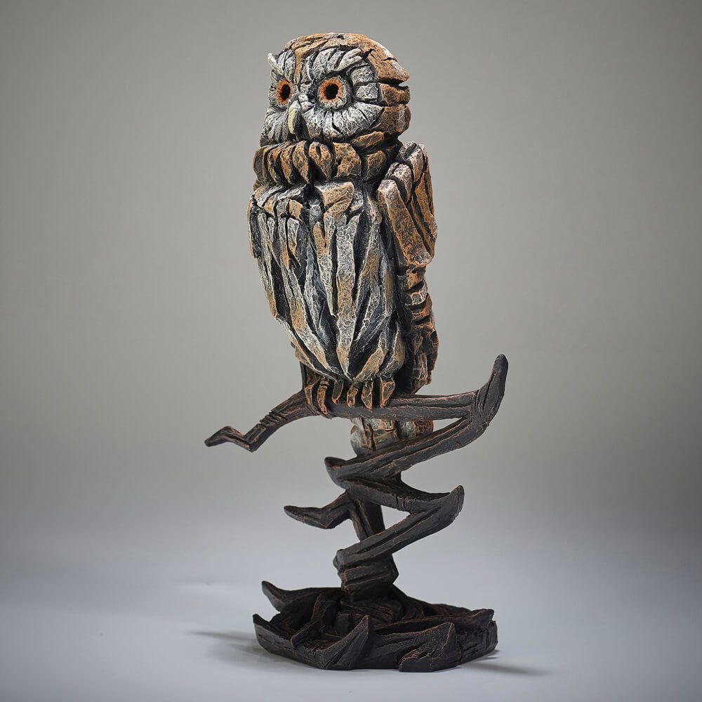 Edge Sculpture - Owl Figure Small
