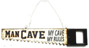 Man Cave Saw Sign