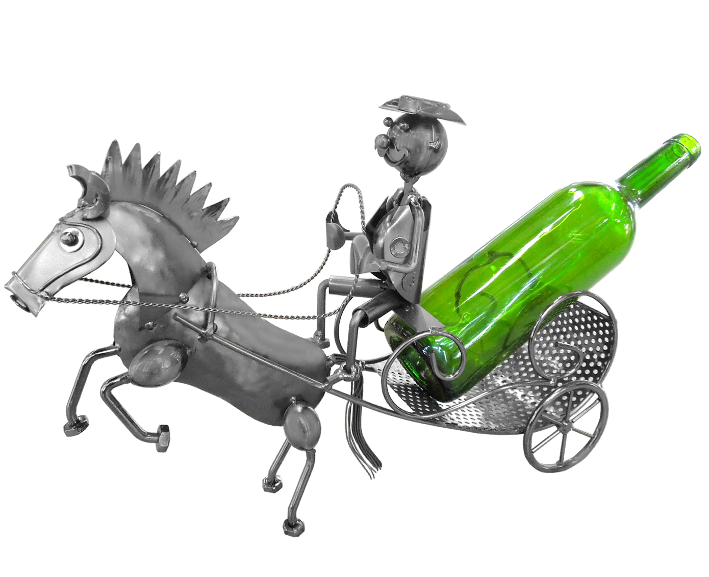 Horse Carriage-single Wine Bottle Holder