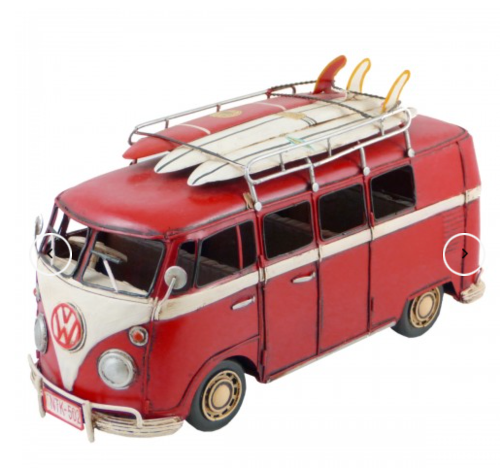 Volkswagen (VW) Kombi - Red 32cm
