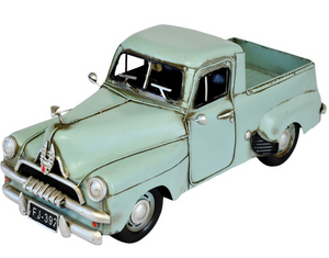 Holden FJ Ute Blue Metal Collectable- 31cm