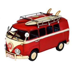 Volkswagon VW Kombi Red- 20cm