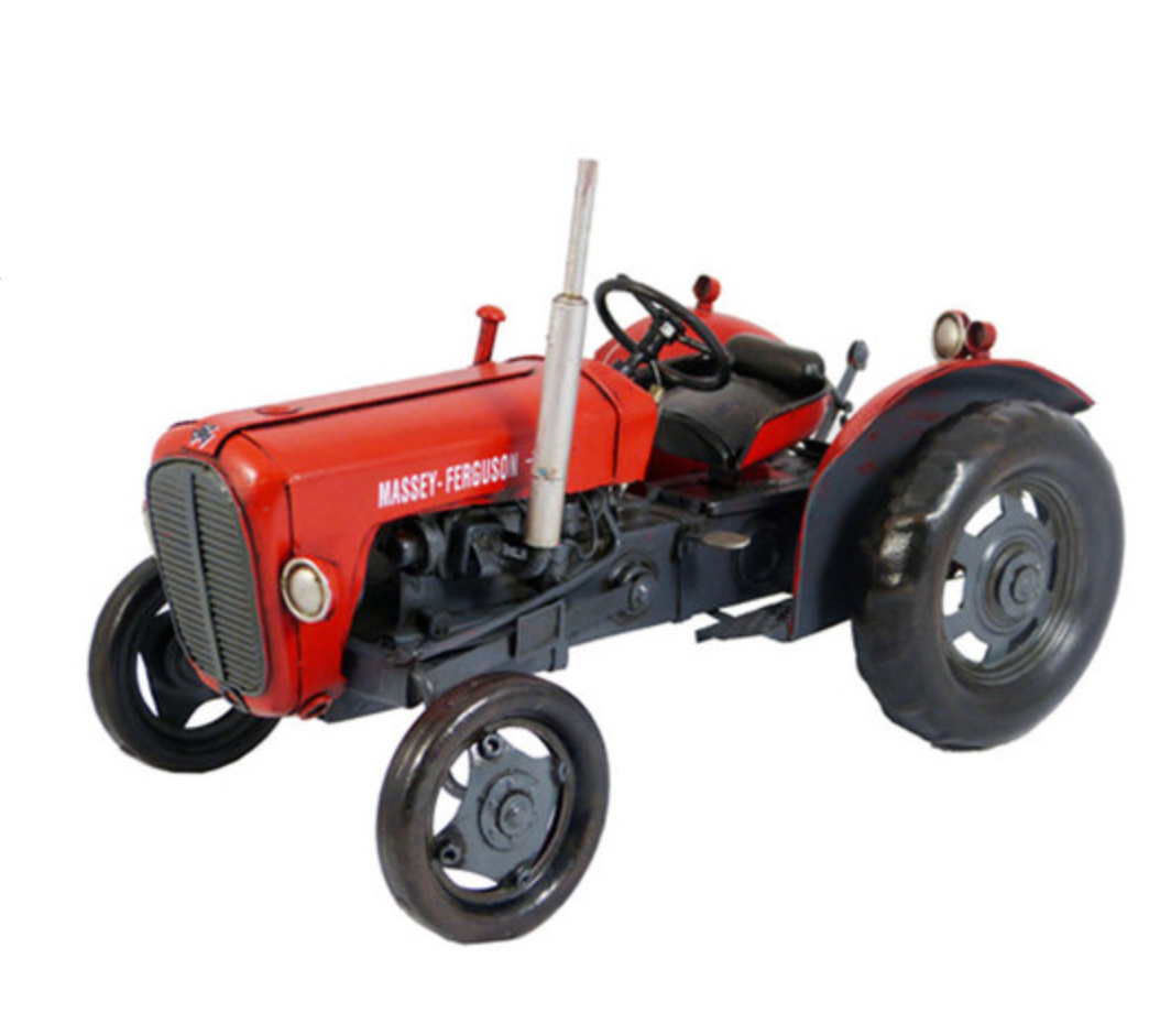 Massey Ferguson 35 Metal Tractor Red- 30cm