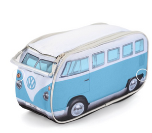 VW Volkswagon Toiletry Bag- Blue