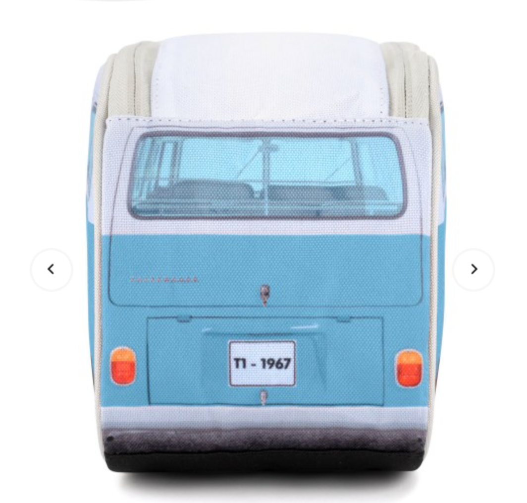 VW Volkswagon Toiletry Bag- Blue