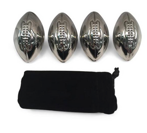 Footy Bally Ice Cubes- 4 Pieces Stainless Steel