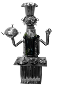 Chef Wine Bottle Holder