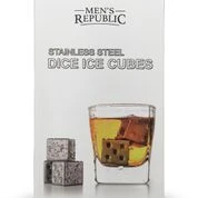 Stainless Steel Dice Ice Cubes