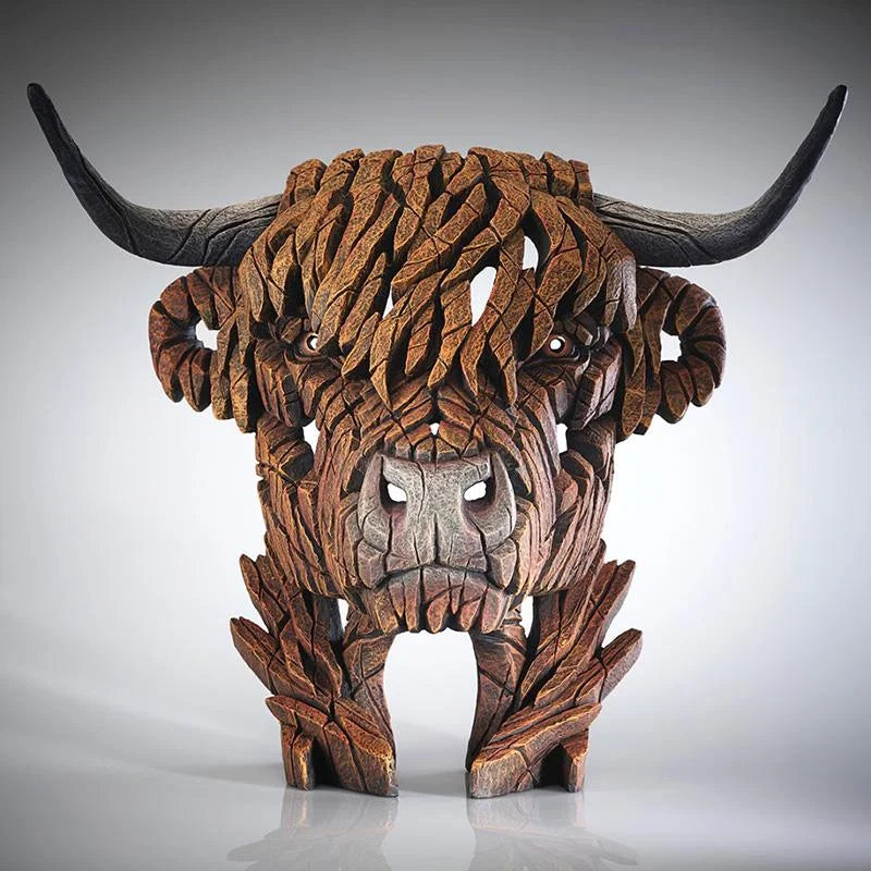 Highland Cow Edge Bust