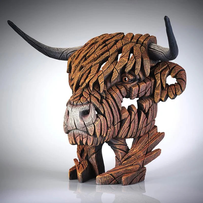 Highland Cow Edge Bust
