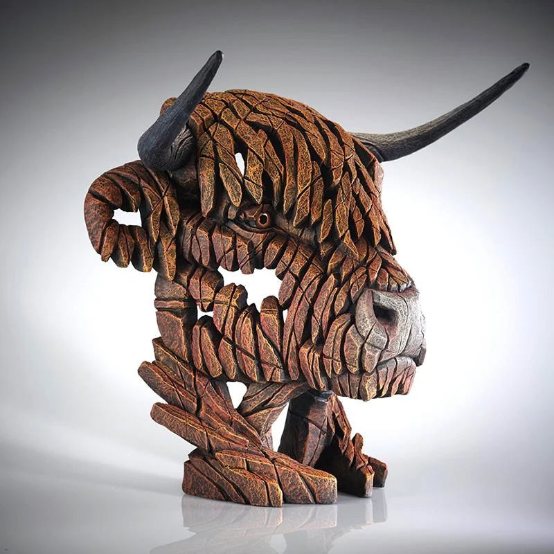 Highland Cow Edge Bust