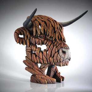 Highland Cow Edge Bust