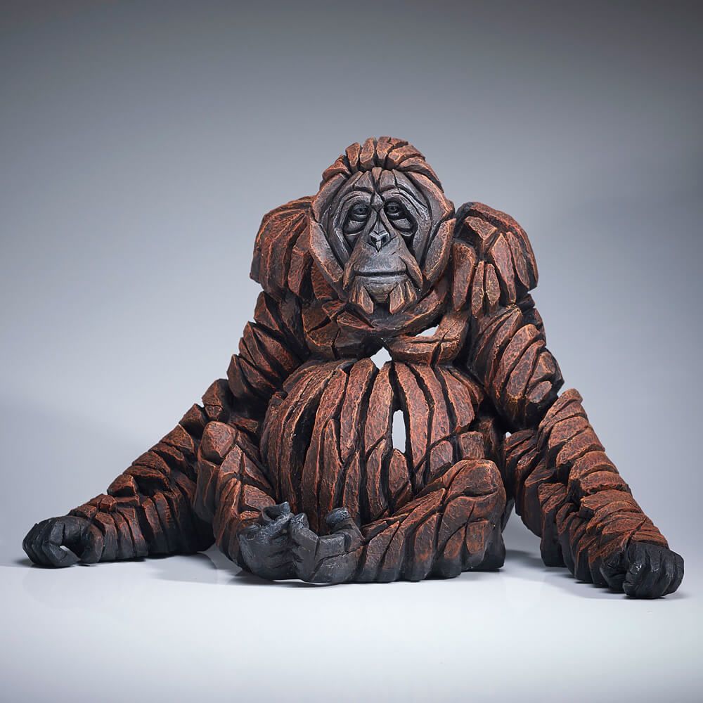 Edge Sculpture - Mother Orangutan