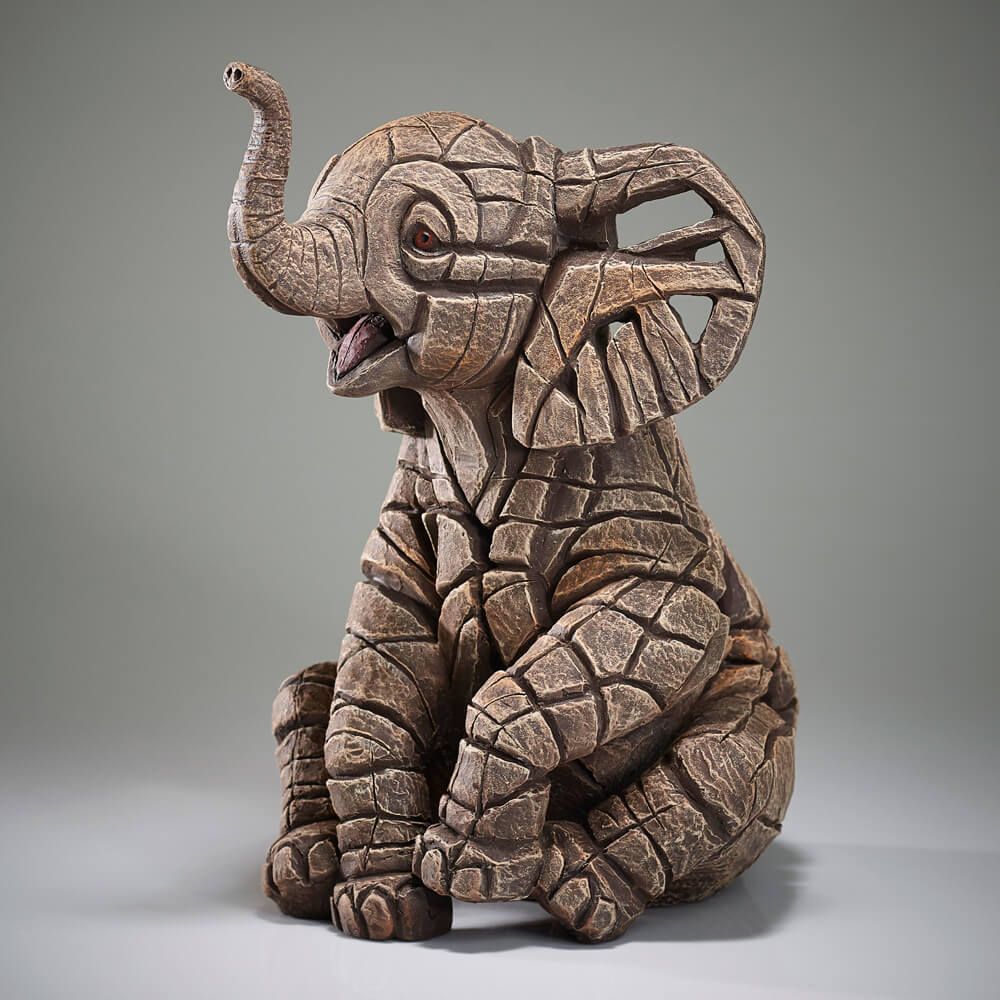 Edge Sculpture - Elephant Calf Small